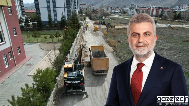 600 milyonluk yatırımla Elbistan'ın içmesuyu hattı inşa ediliyor
