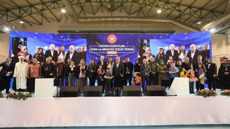 7 bin 275 konut ve köy evleri hak sahiplerine teslim edildi