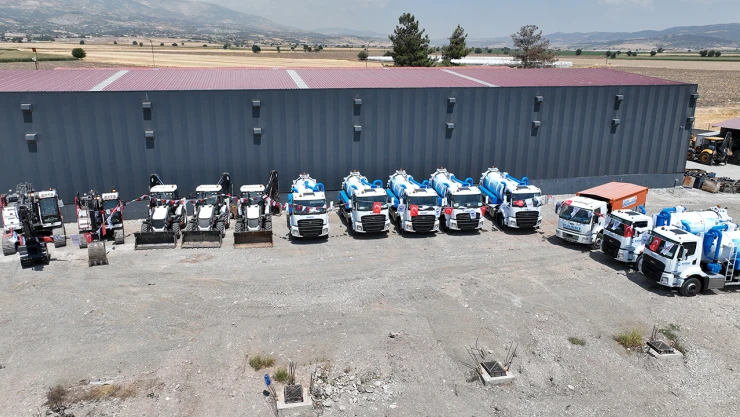 80 milyonluk yatırımla KASKİ'ye 16 yeni hizmet aracı