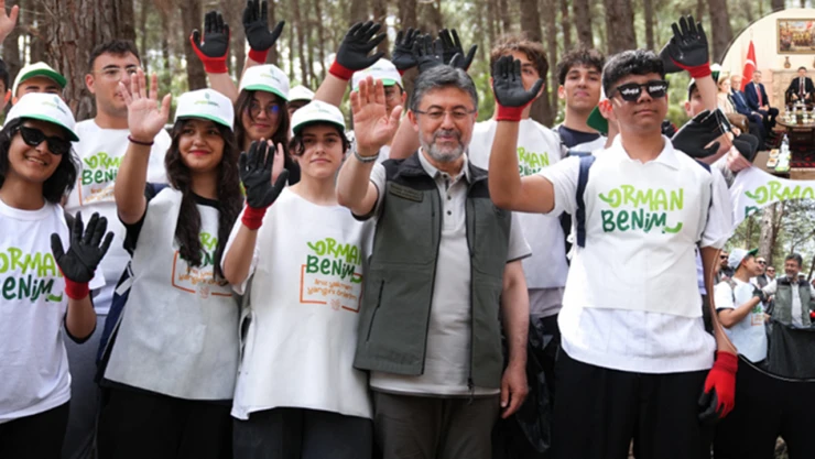 81 ilde eş zamanlı Orman Benim kampanyası