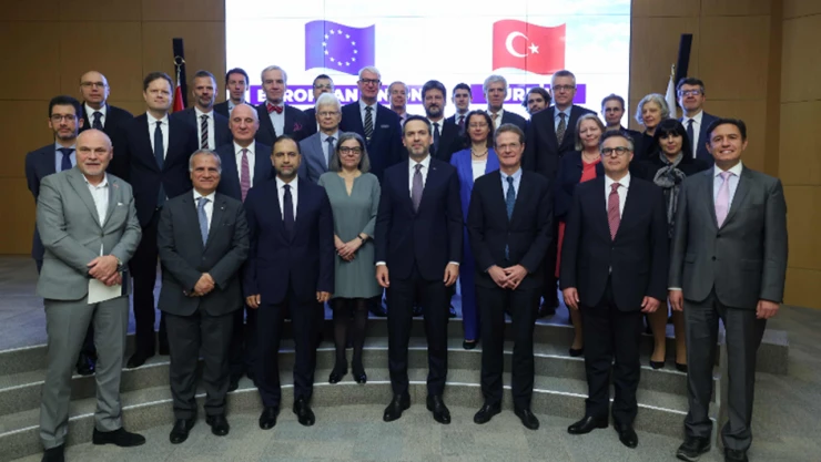 AB Büyükelçilerine doğal gaz mesajı