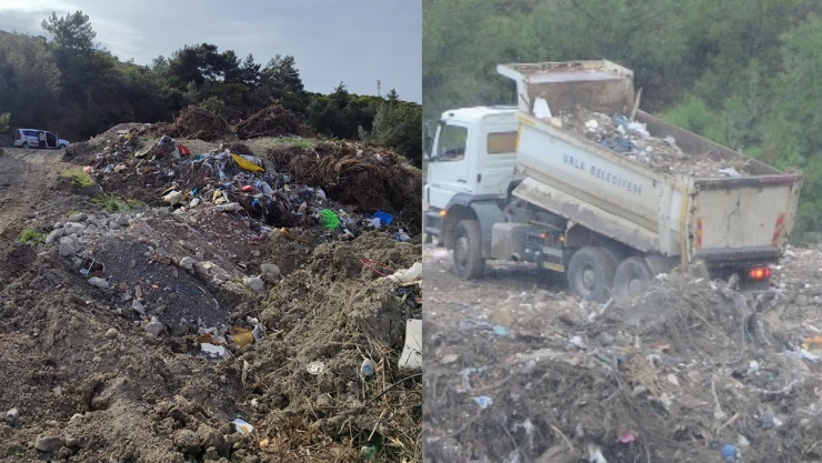 Açık alana atık döken firmaya 3.7 milyon TL ceza