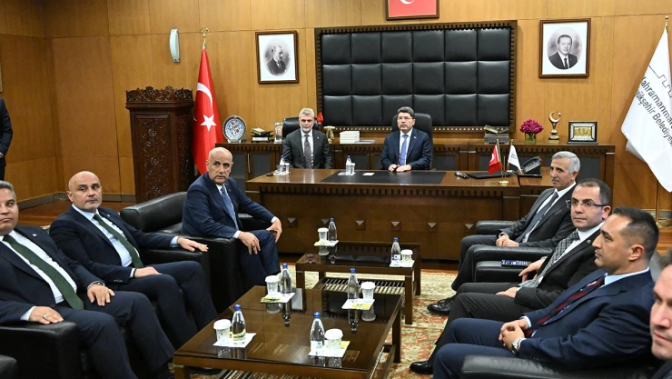 Adalet Bakanı Tunç, Kahramanmaraş'ta