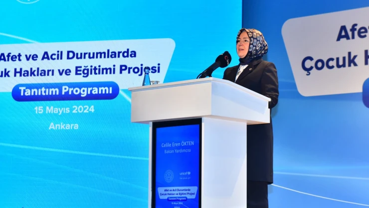 Afet ve acil durumlarda çocuk hakları ve eğitimi projesi tanıtıldı
