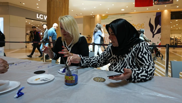 Ahşap Boyama Atölyesine yoğun ilgi