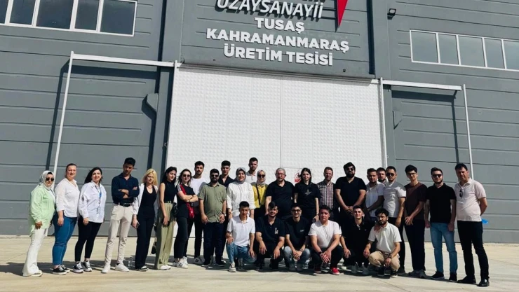 Airbus-TUSAŞ Havacılık MYO'dan TUSAŞ Kahramanmaraş üretim tesisine teknik gezi