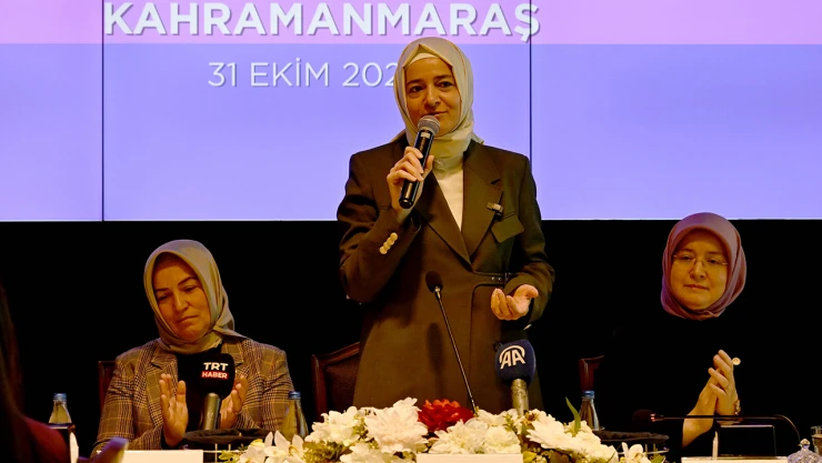 AK Parti Genel Başkan Yardımcısı Kaya, Kahramanmaraş'ta kadın girişimcilerle buluştu