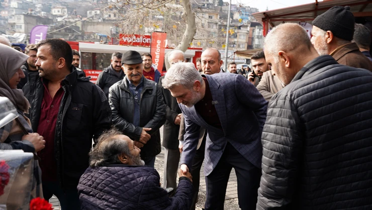 AK Parti Kahramanmaraş adayı Görgel, sahaya indi!