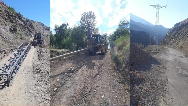 AKEDAŞ, kaliteli enerji için dağları aştı