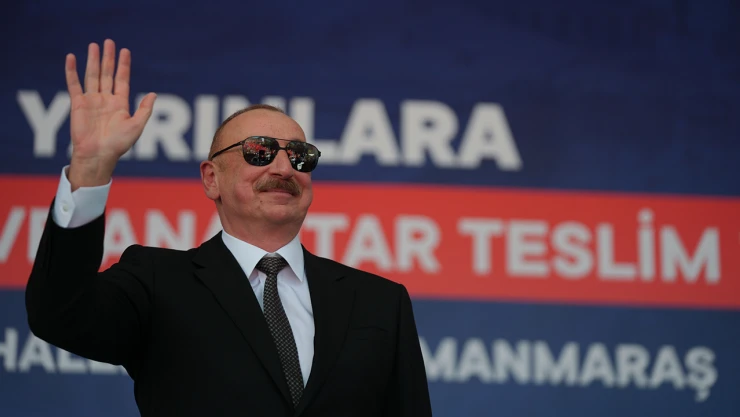 Aliyev, Kahramanmaraş'ta konuştu! 'Azerbaycan'da sizin 10 milyon kardeşiniz var'