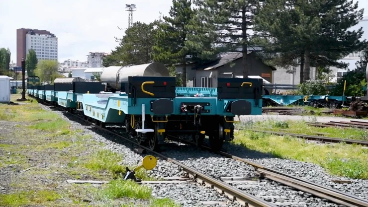 Altay tankını yerli ve milli vagonlar taşıyacak