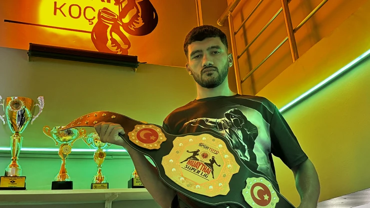 Altın kemer sahibi Sercan Koç, yeniden Avrupa'nın zirvesine odaklandı