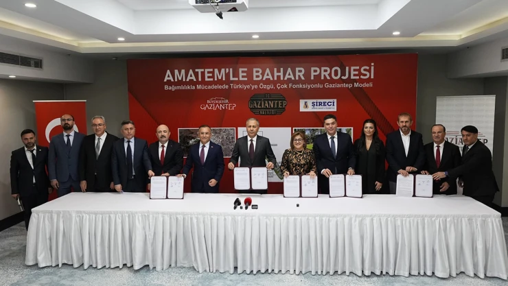 AMATEM ve Bahar Merkezi protokolü imzalandı