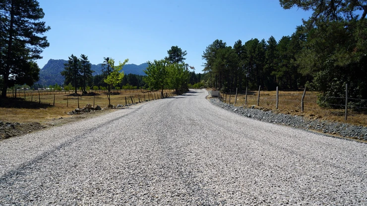 Andırın kırsalına 7 milyonluk yol yatırımı