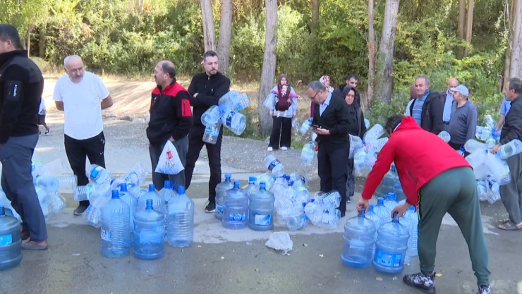Ankara'da su krizi! Vatandaşlar çeşme kuyruğunda