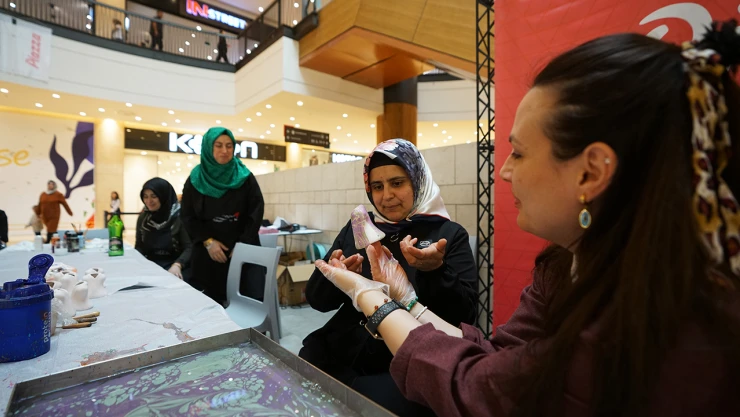 Anneler Günü Atölyesi büyük beğeni topladı