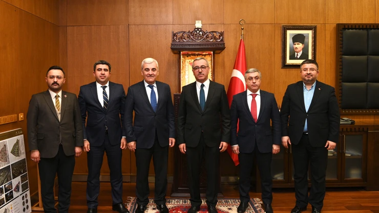 Azerbaycan Diaspora Bakan Yardımcısı Hacıyev, Kahramanmaraş'ta