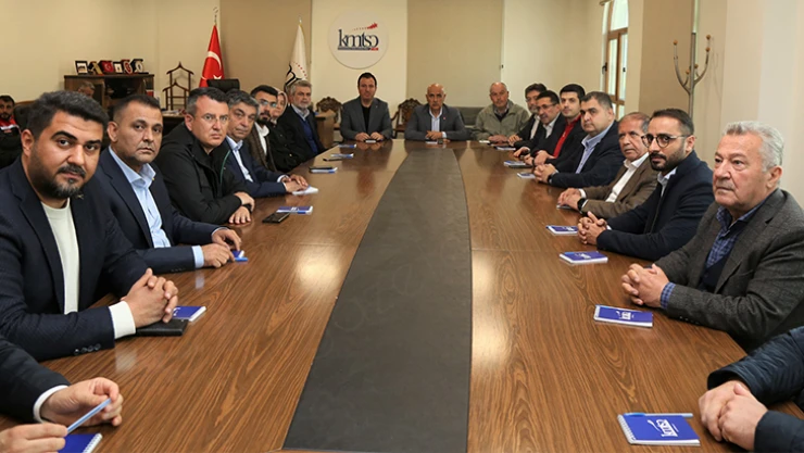 Bakan Bilgin ve Kirişci, iş insanlarıyla buluştu