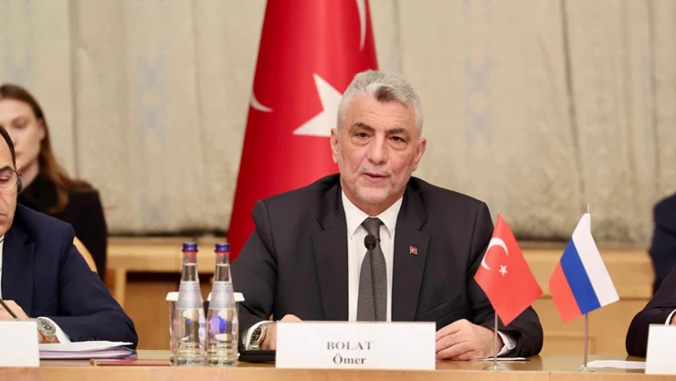 Bakan Bolat, 'Türkiye ile Rusya, daha güçlü ekonomik işbirlikleri için hazır'