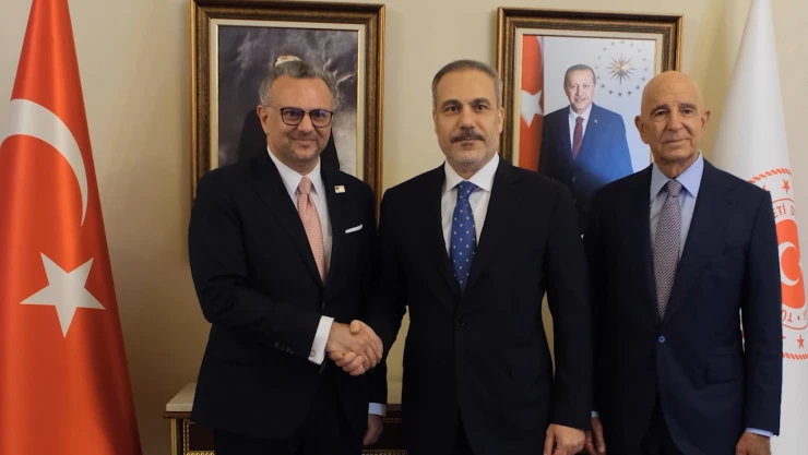 Bakan Fidan, ABD'nin Afrika Kıdemli Danışmanı Boulos'u kabul etti