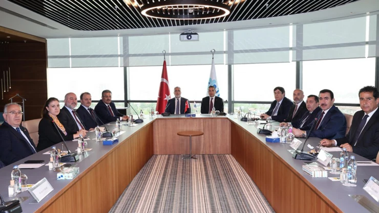 Bakan Işıkhan ve TİSK görüşmesi