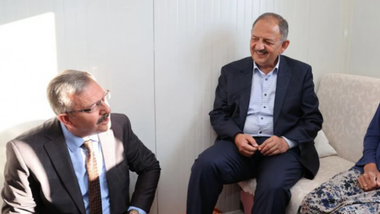 Bakan Mehmet Özhaseki, Göksun'da