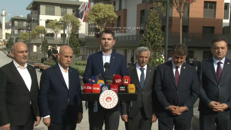 Bakan Murat Kurum'dan Kahramanmaraş'ta kararlılık mesajı