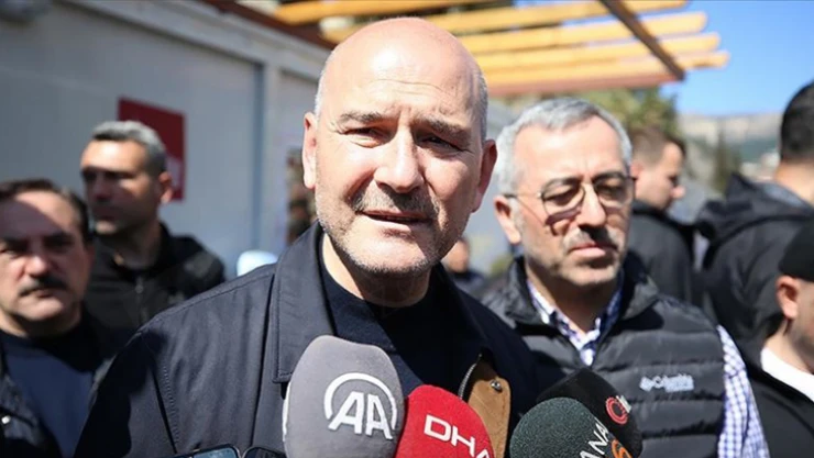 Bakan Soylu, Kahramanmaraş'ta açıklamalarda bulundu