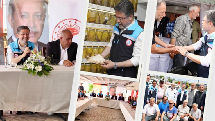 Bakan Yumaklı, Samatya Balıkçı Barınağı'nda balıkçılarla buluştu