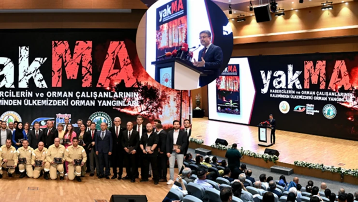 Bakan Yumaklı, yakMA Kitap Lansmanı'nda konuştu