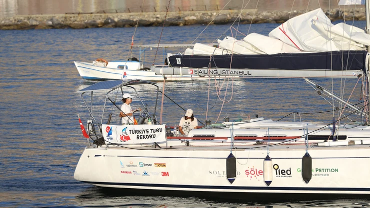 Başak Mireli, 1500 deniz mili rotasını tek tamamlayan ilk kadın yelkenci oldu