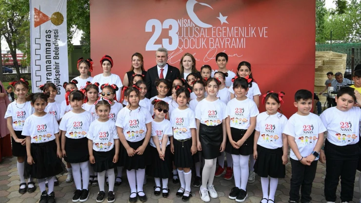 Başkan Görgel, çocukların bayram sevincine ortak oldu