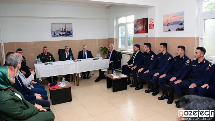 Başkan Görgel'den güvenlik güçlerine bayram ziyareti