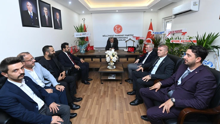 Başkan Görgel'den MHP İl Başkanı Metehan'a hayırlı olsun ziyareti