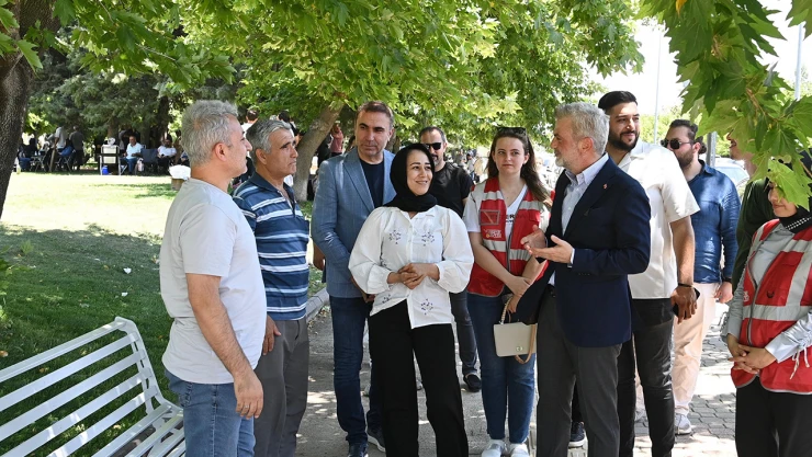 Başkan Görgel, YKS adaylarını ve ailelerini yalnız bırakmadı
