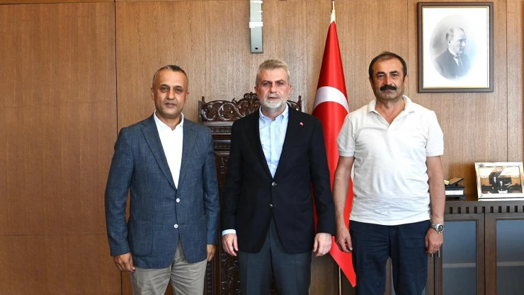 Başkan Görgel, Ziraat Odası Başkanları ile bir araya geldi