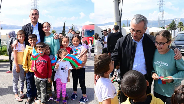 Başkan Güngör: Azerbaycanlı kardeşlerimize müteşekkiriz