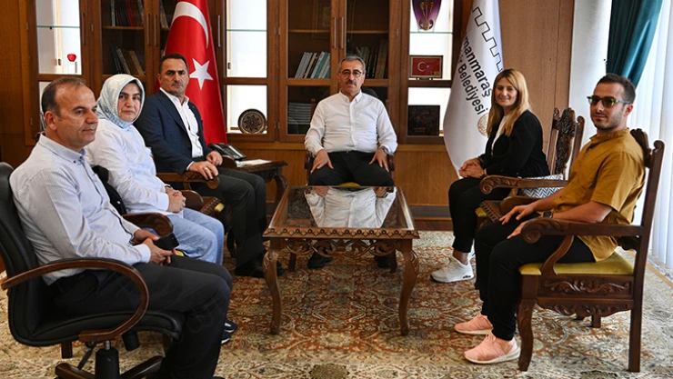 Başkan Güngör, Beyoğlu Belediye Başkanı Yıldız'ı ağırladı