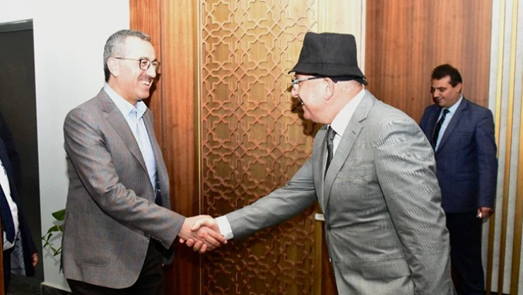 Başkan Güngör'den Aydın'a geçmiş olsun ziyareti