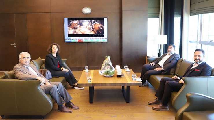 Başkan Gürbüz'den AKEDAŞ'a teşekkür ziyareti