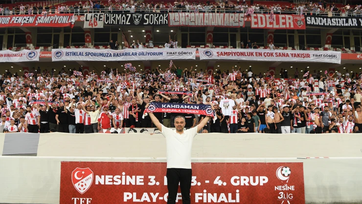 Başkan Hanifi Toptaş'tan Kahramanmaraş İstiklalspor'a tebrik mesajı