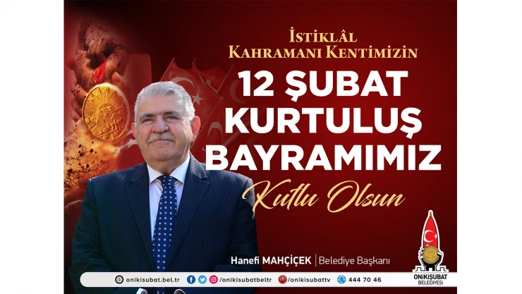Başkan Mahçiçek, '12 Şubat, hürriyet ve kahramanlığın destanıdır'