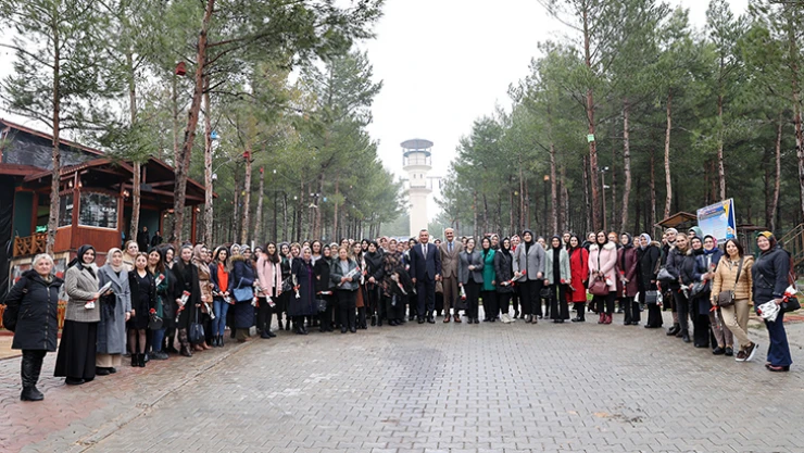 Başkan Okay, 'Kadınlar ilham kaynağımızdır'