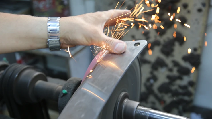 Bayram öncesi bıçak ustalarının mesaisi yoğunlaştı