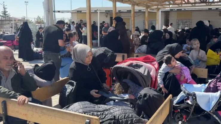 Bayram öncesi sınır kapılarında dönüş yoğunluğu