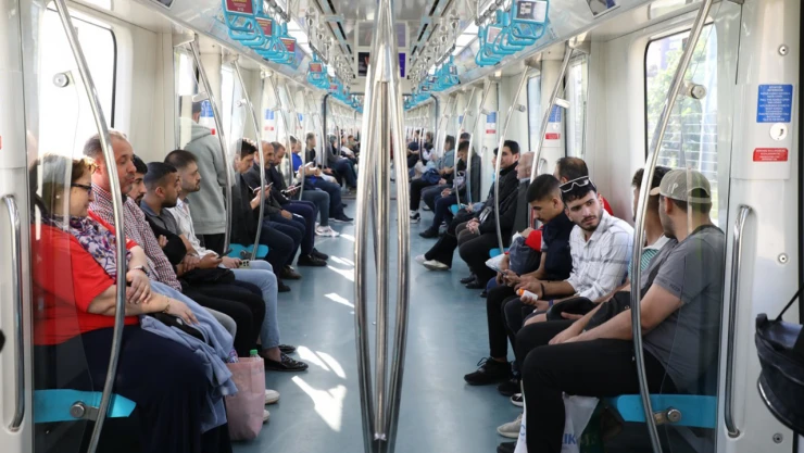 Bayramda 7 milyon 519 bin 428 kişi kullandı