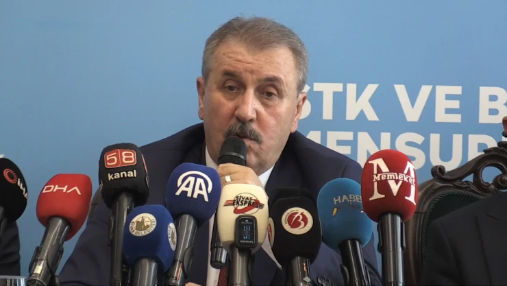 BBP Genel Başkanı Destici, 'Elbette ki barıştan ve ateşkesten yanayız'