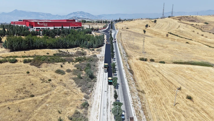 Büyükşehir Belediyesi'nden Kahramanmaraş OSB'nde ulaşım hamlesi