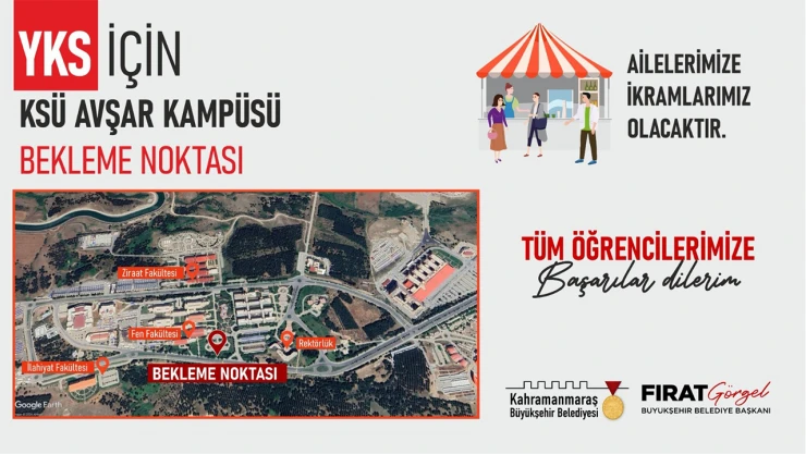 Büyükşehir öğrenci ve velilerin yanında!