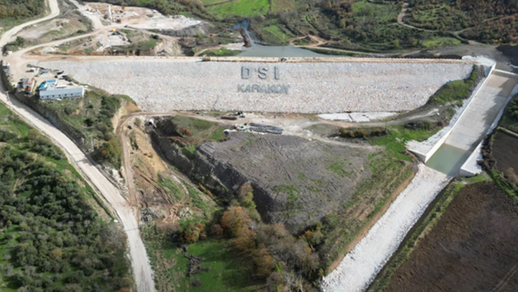 Çanakkale Karaköy Barajı tamamlandı